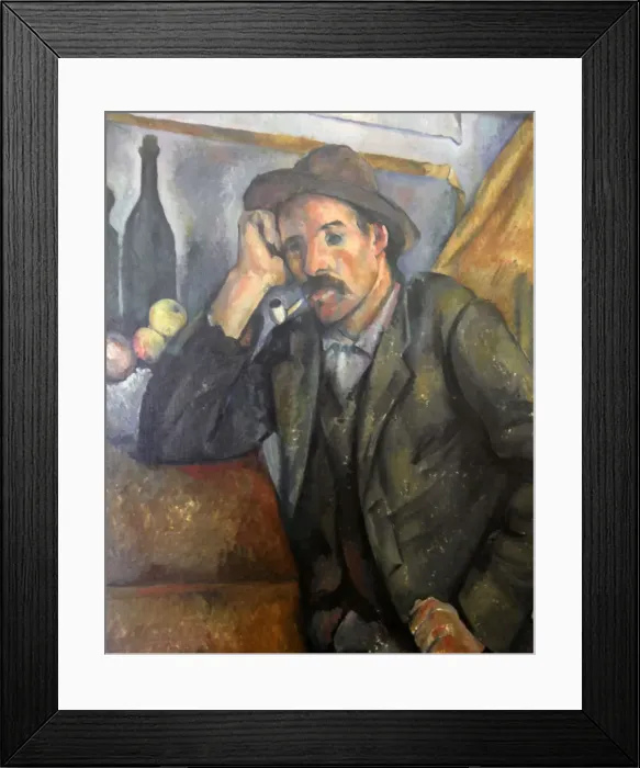 Framed Print : Smoker, c1890-c1892. Artist: Paul Cezanne Framed Print : Smoker, c1890-c1892. Artist: Paul Cezanne