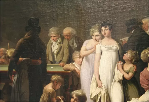 Game of Billiards, 1807. Artist: Louis Leopold Boilly