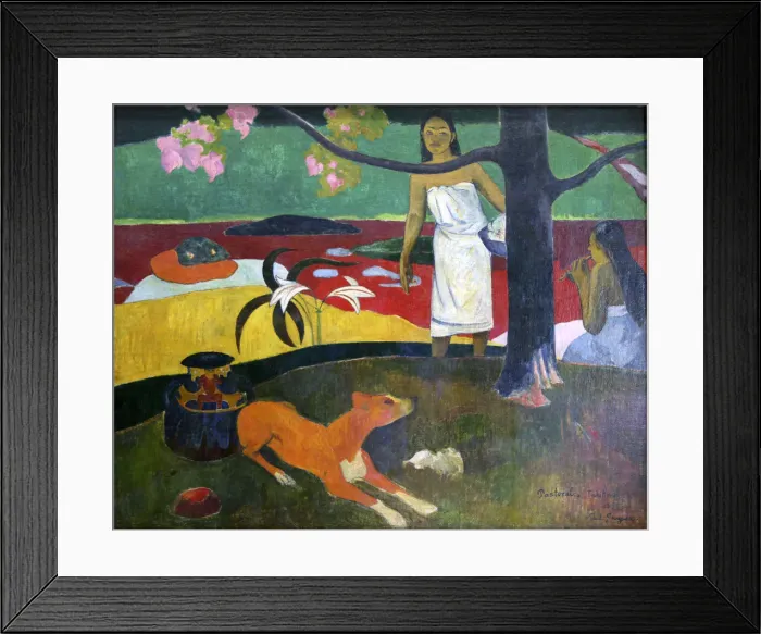 Framed Print : Pastorales Tahitiennes, 1892. Artist: Paul Gauguin Framed Print : Pastorales Tahitiennes, 1892. Artist: Paul Gauguin