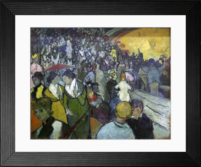 Framed Print : The Arena at Arles, 1888. Artist: Vincent van Gogh Framed Print : The Arena at Arles, 1888. Artist: Vincent van Gogh