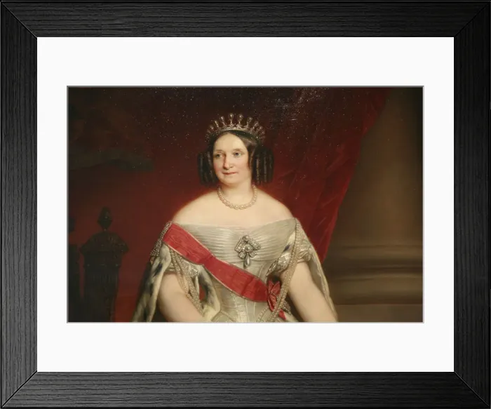 Framed Print : Portrait of the Grand Duchess Anna Pavlovna, 1849. Artist: Nicaise de Keyser Framed Print : Portrait of the Grand Duchess Anna Pavlovna, 1849. Artist: Nicaise de Keyser