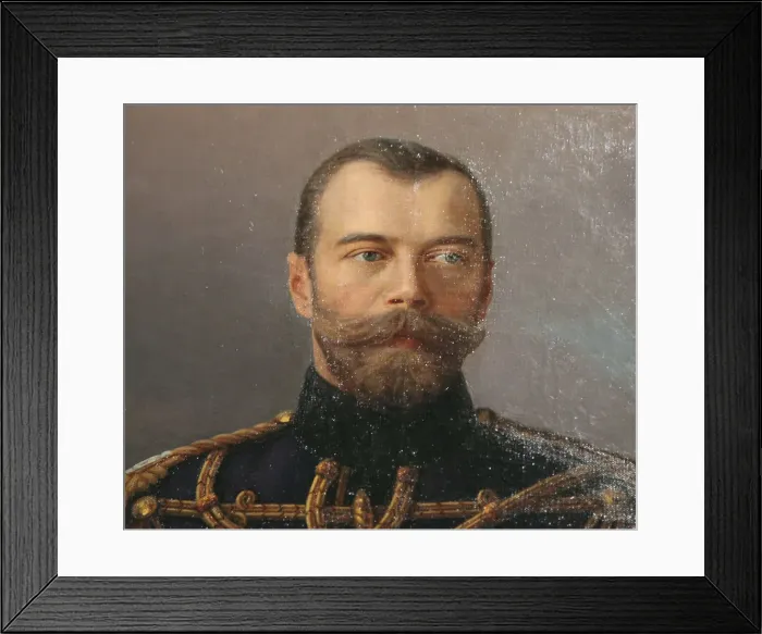 Framed Print : Portrait of Emperor Nicholas II, 1915-1916 Framed Print : Portrait of Emperor Nicholas II, 1915-1916