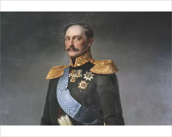 Portrait of Emperor Nicholas I, mid 19th century