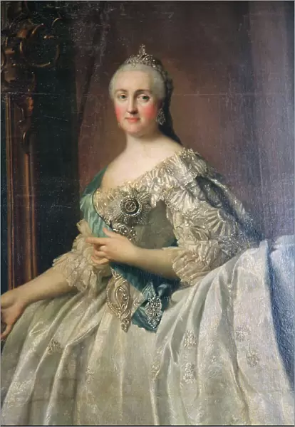 Portrait of the Empress Catherine the Great, after 1762. Artist: Vigilius Erichsen