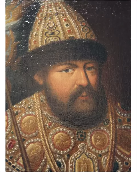 Portrait of Tsar Aleksey Mikhailovich, first half of 19th century