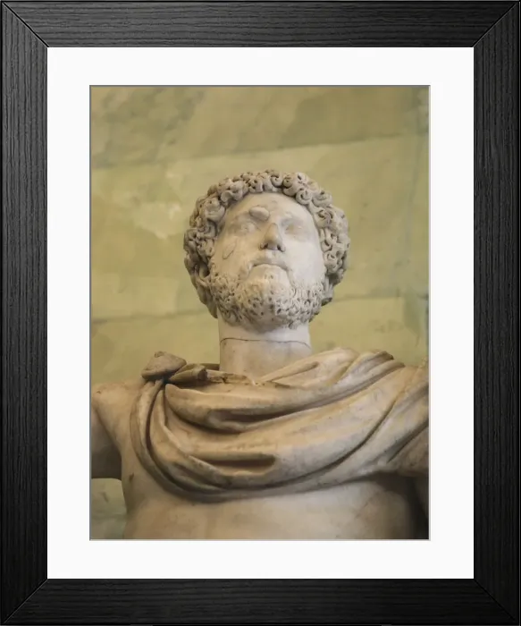 Framed Print : Statue of Marcus Aurelius, second half of 2nd century Framed Print : Statue of Marcus Aurelius, second half of 2nd century