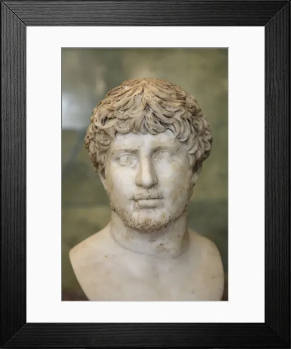 Framed Print : Portrait of Lucius Verus, mid third quarter of 2nd century Framed Print : Portrait of Lucius Verus, mid third quarter of 2nd century
