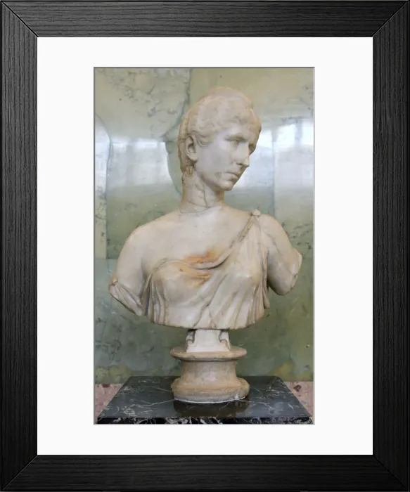 Framed Print : Portrait of Cornelia Salonina, wife of the Roman Emperor Gallienus, mid 3rd century Framed Print : Portrait of Cornelia Salonina, wife of the Roman Emperor Gallienus, mid 3rd century