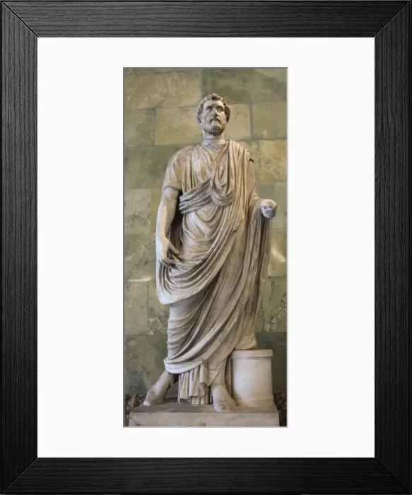 Framed Print : Statue of Antoninus Pius, third quarter of 2nd century Framed Print : Statue of Antoninus Pius, third quarter of 2nd century