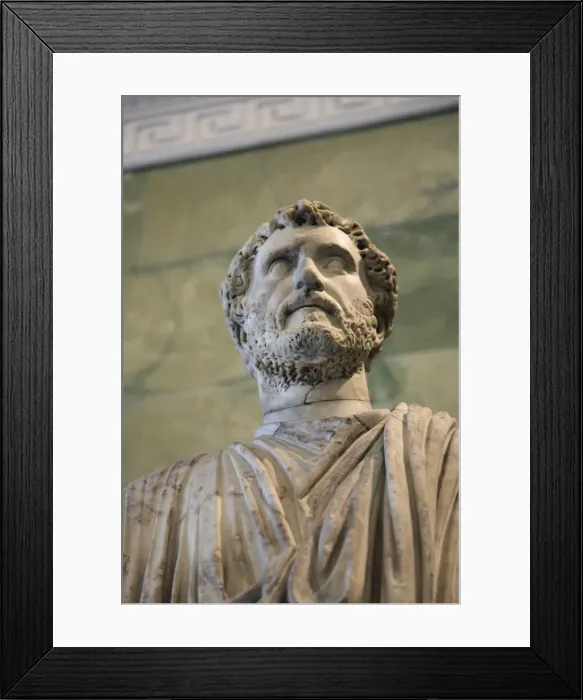 Framed Print : Statue of Antoninus Pius, third quarter of 2nd century Framed Print : Statue of Antoninus Pius, third quarter of 2nd century