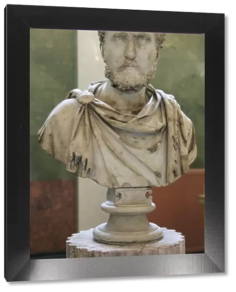 Portrait bust of a Roman Commander General, early 3rd century AD