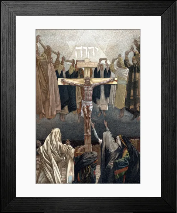 Framed Print : It is Finished : Christs last words from the Cross, c1890. Artist: James Tissot Framed Print : It is Finished : Christs last words from the Cross, c1890. Artist: James Tissot