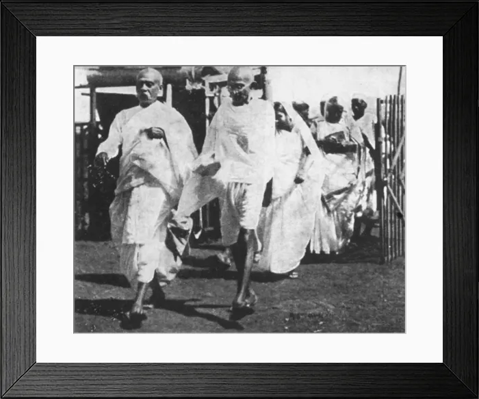Framed Print : Mohandas Gandhi, Indian nationalist leader, on his way to Congress, 1932 Framed Print : Mohandas Gandhi, Indian nationalist leader, on his way to Congress, 1932