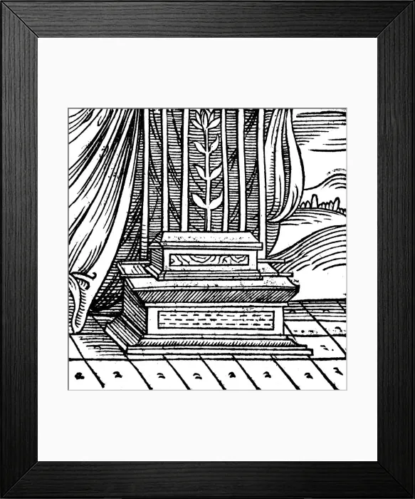 Framed Print : The Ark of the Covenant, 1557 Framed Print : The Ark of the Covenant, 1557