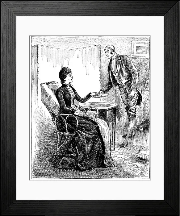 Framed Print : Footman, 1888 Framed Print : Footman, 1888