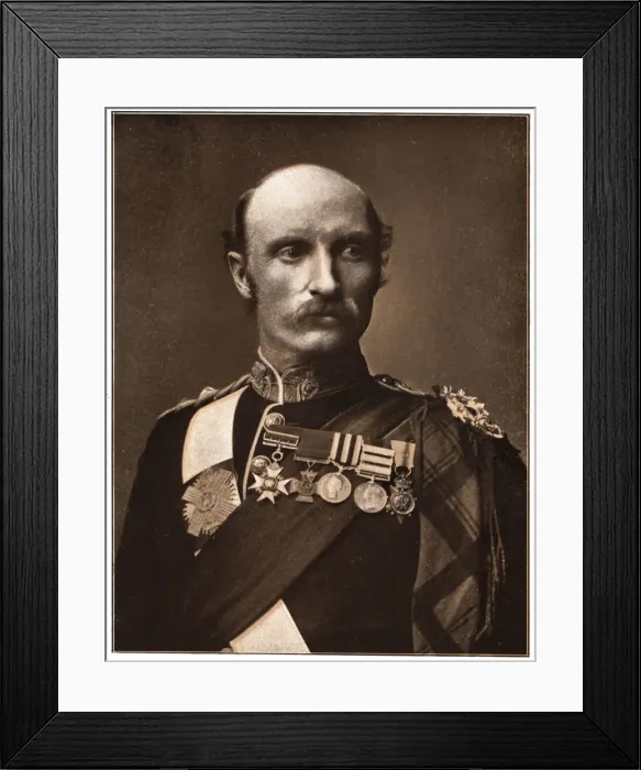 Framed Print : George Stuart White, British soldier, 1900 Framed Print : George Stuart White, British soldier, 1900