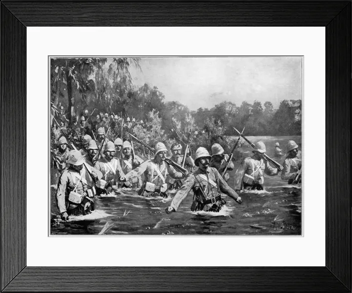 Framed Print : Battle of Modder River, 2nd Boer War, 28 November 1899 Framed Print : Battle of Modder River, 2nd Boer War, 28 November 1899