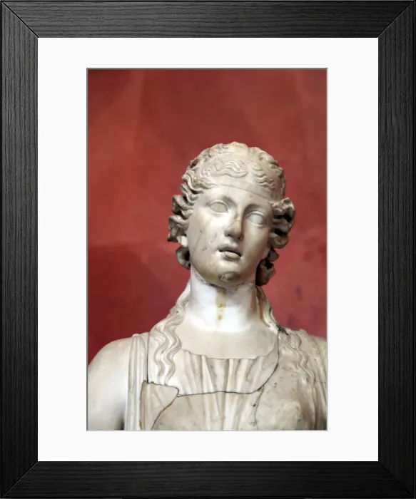 Framed Print : Statue of Terpsichore, Muse of Dances Framed Print : Statue of Terpsichore, Muse of Dances