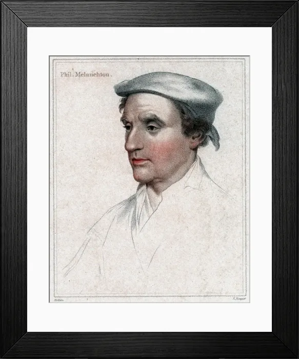 Framed Print : Philip Melanchthon (1497-1560) the German Protestant reformer Framed Print : Philip Melanchthon (1497-1560) the German Protestant reformer