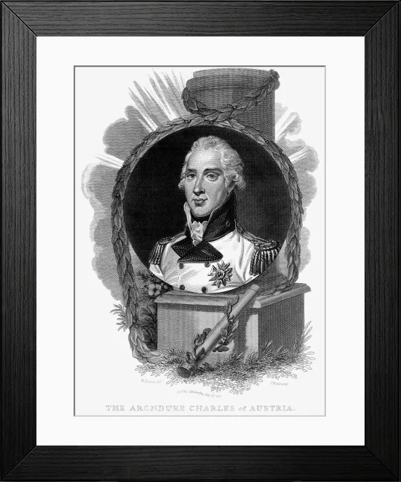 Framed Print : The Archduke Charles of Austria, c1815 Framed Print : The Archduke Charles of Austria, c1815