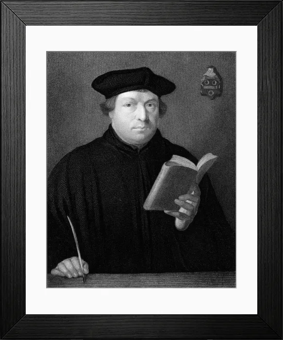Framed Print : Martin Luther, c1830 Framed Print : Martin Luther, c1830