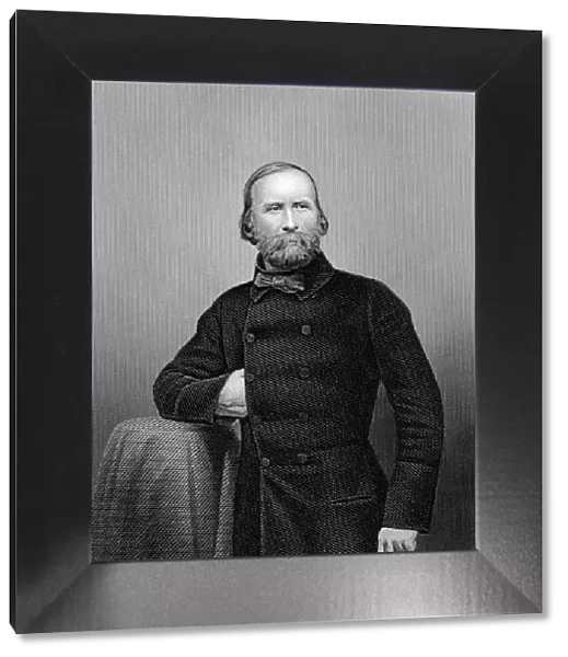 Guiseppe Garibaldi, Italian patriot, 1860