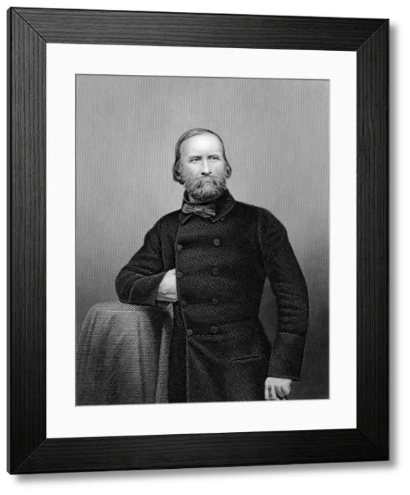 Framed Print : Guiseppe Garibaldi, Italian patriot, 1860 Framed Print : Guiseppe Garibaldi, Italian patriot, 1860
