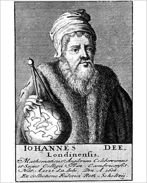 John Dee, English Alchemist, Geographer and Mathematician, c1590 (18th century)