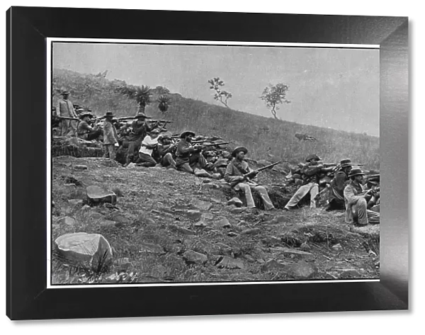 Boers besieging Ladysmith, 2nd Boer War, 1899-1900