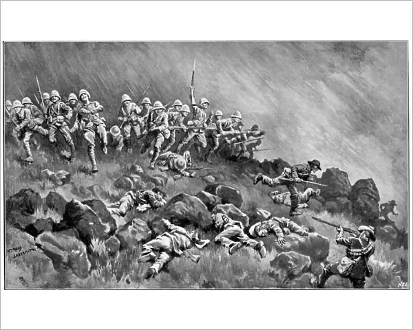 Assault on Wagon Hill, 2nd Boer War, 6 January 1900