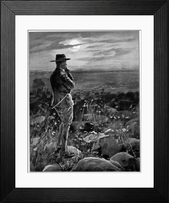 Framed Print : The Wolf that Never Sleeps, 1899-1900 Framed Print : The Wolf that Never Sleeps, 1899-1900