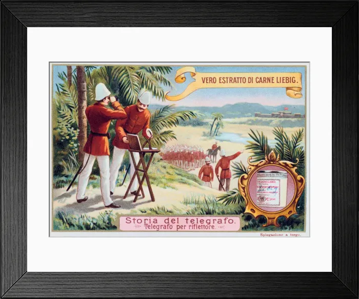 Framed Print : Heliograph, c1900 Framed Print : Heliograph, c1900