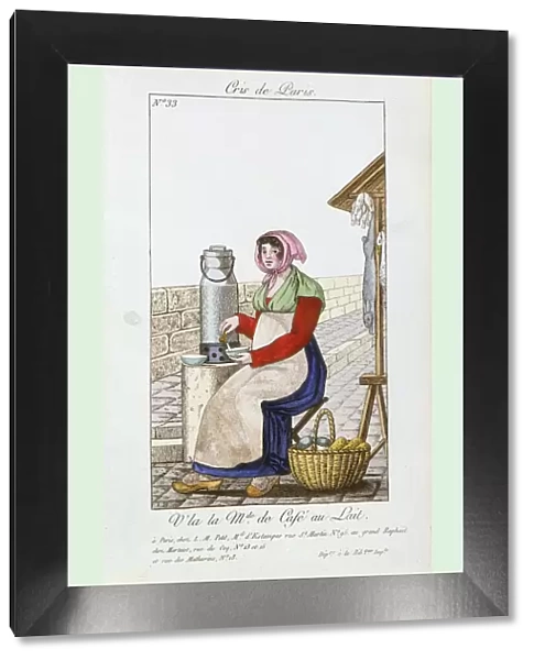 Cafe-au-lait seller, 1826