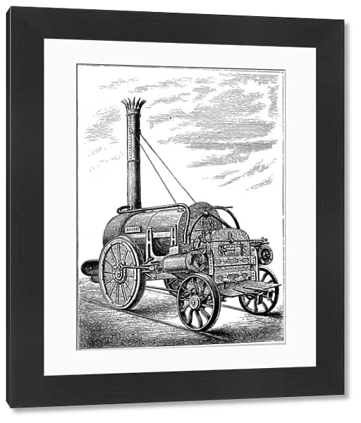 George Stephensons locomotive Rocket, c1875