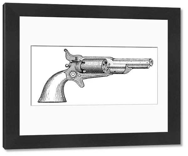 Colt revolver, c1880