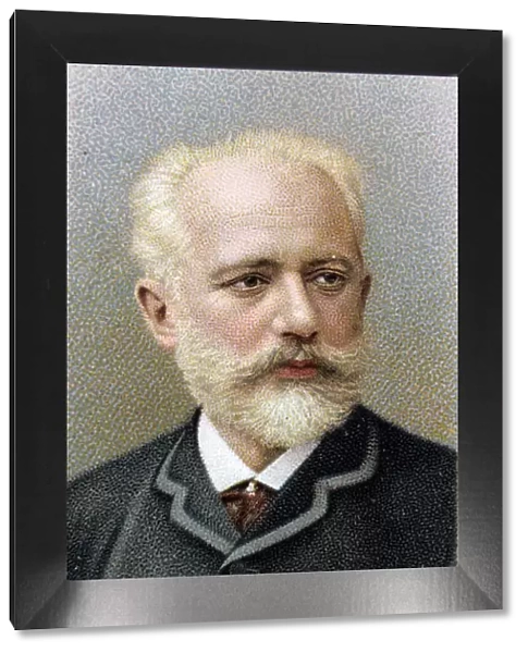 Pyotr Ilyich Tchaikovsky, 19th century Russian composer, 1912