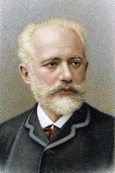 Pyotr Ilyich Tchaikovsky, 19th century Russian composer, 1912
