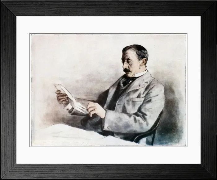 Framed Print : Alfred Milner, 1st Viscount Milner, British statesman, early 20th century. Artist: Mortimer L Menpes Framed Print : Alfred Milner, 1st Viscount Milner, British statesman, early 20th century. Artist: Mortimer L Menpes