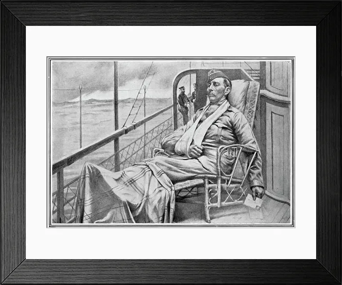 Framed Print : Casualty of the 2nd Boer War, 1899-1902 Framed Print : Casualty of the 2nd Boer War, 1899-1902