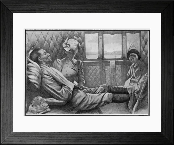 Framed Print : Casualty of the 2nd Boer War, 1899-1902 Framed Print : Casualty of the 2nd Boer War, 1899-1902