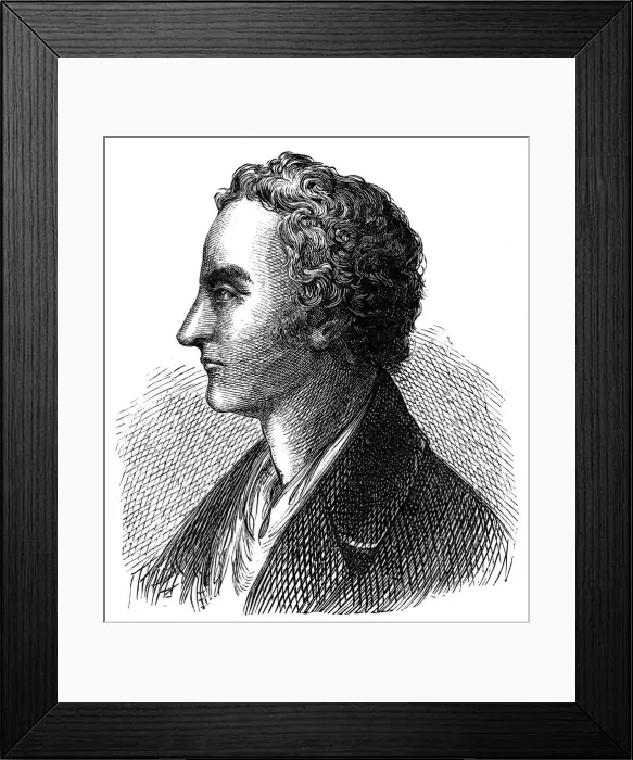 Framed Print : Thomas Young, English physician, physicist and Egyptologist, 1881 Framed Print : Thomas Young, English physician, physicist and Egyptologist, 1881