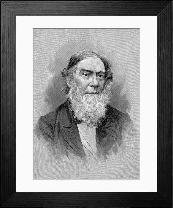 Framed Print : Alexander Dallas Bache (1806-1867), American geophysicist, 1896 Framed Print : Alexander Dallas Bache (1806-1867), American geophysicist, 1896