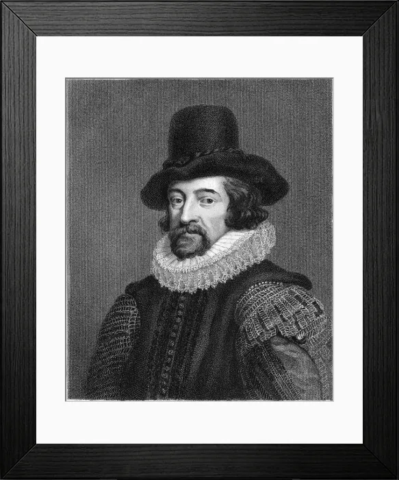 Framed Print : Francis Bacon, Viscount St Albans, English philosopher, scientist and statesman, early 20th century Framed Print : Francis Bacon, Viscount St Albans, English philosopher, scientist and statesman, early 20th century