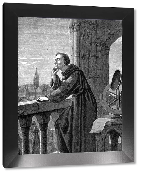 Roger Bacon, English experimental scientist, philosopher and Franciscan friar, 1867