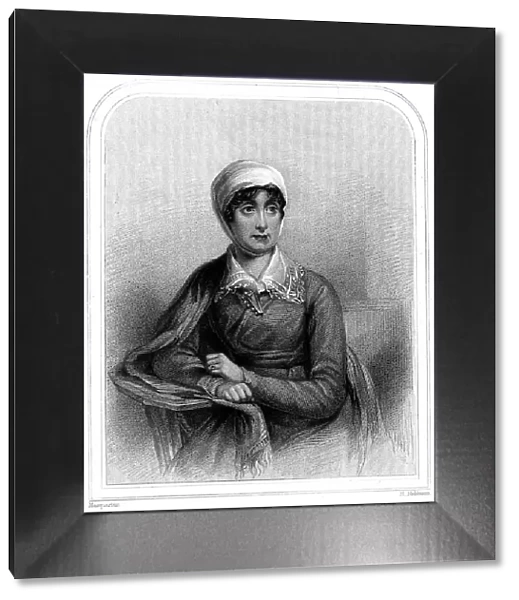 Joanna Baillie (1762-1851), Scottish poet and dramatist, 1870