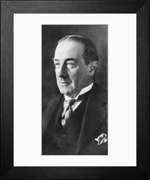 Framed Print : Stanley Baldwin (1867-1947), lst Earl Bewdley, British Conservative politician, c1932 Framed Print : Stanley Baldwin (1867-1947), lst Earl Bewdley, British Conservative politician, c1932
