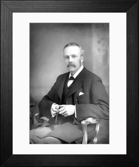 Framed Print : Arthur James Balfour (1848-1930), Scottish-born British statesman and philosopher, c1890 Framed Print : Arthur James Balfour (1848-1930), Scottish-born British statesman and philosopher, c1890