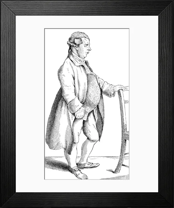 Framed Print : Thomas Bambridge (fl1729), Warden of the Fleet Prison, London Framed Print : Thomas Bambridge (fl1729), Warden of the Fleet Prison, London