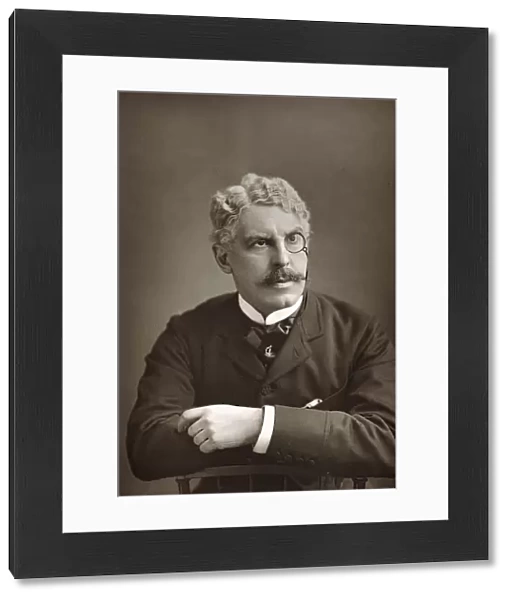 Squire Bancroft (1841-1926), English theatrical actor-manager, c1890