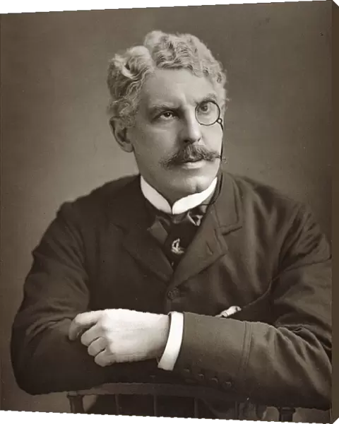 Squire Bancroft (1841-1926), English theatrical actor-manager, c1890
